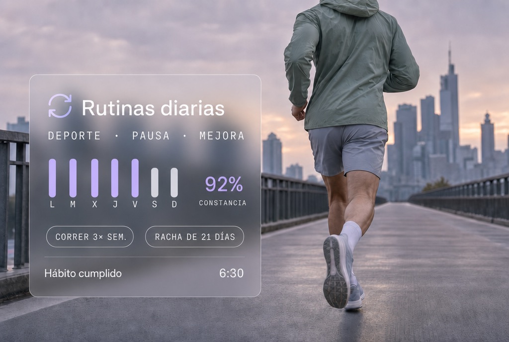 Mantén tus rutinas al día