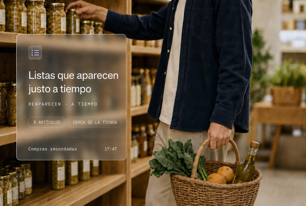 Listas que se organizan solas
